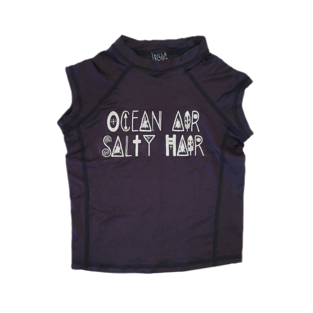 Little girl's Billabong Rashguard Top Size 6X